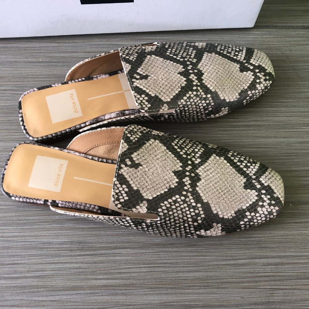NEW Dolce Vita Snake Skin Print Stella Bree Mule - Picture 2 of 8